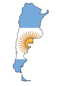 argentina_flag_map